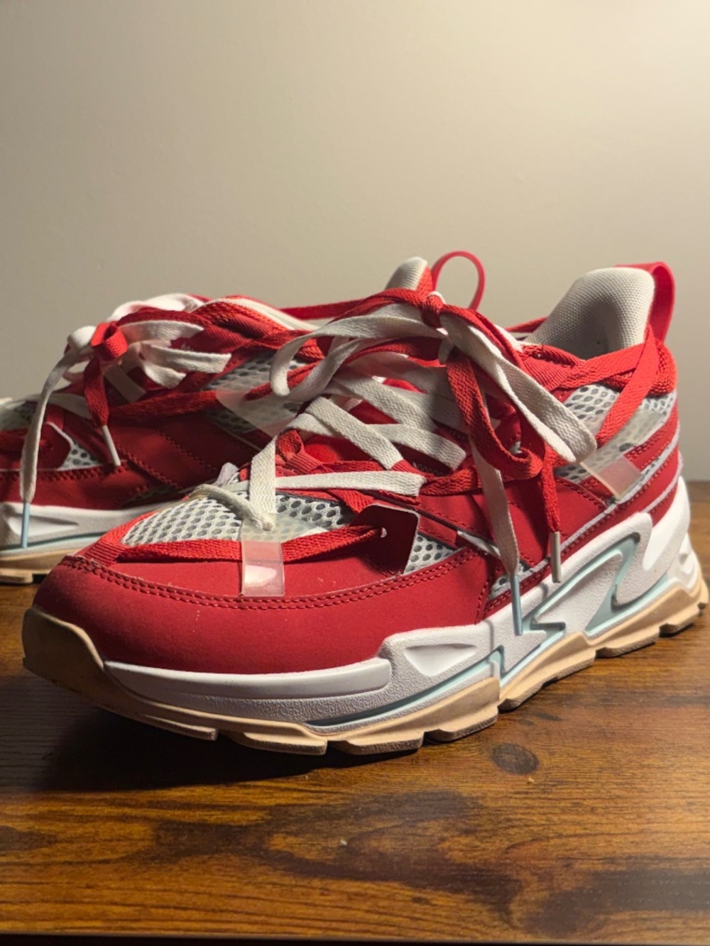 Red "Triple 7" Shoes - Size 9 - $45 - DESIGNER! - Slightly Used
